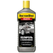 DoctorWax Цветная полирольс полифлоном. Серая